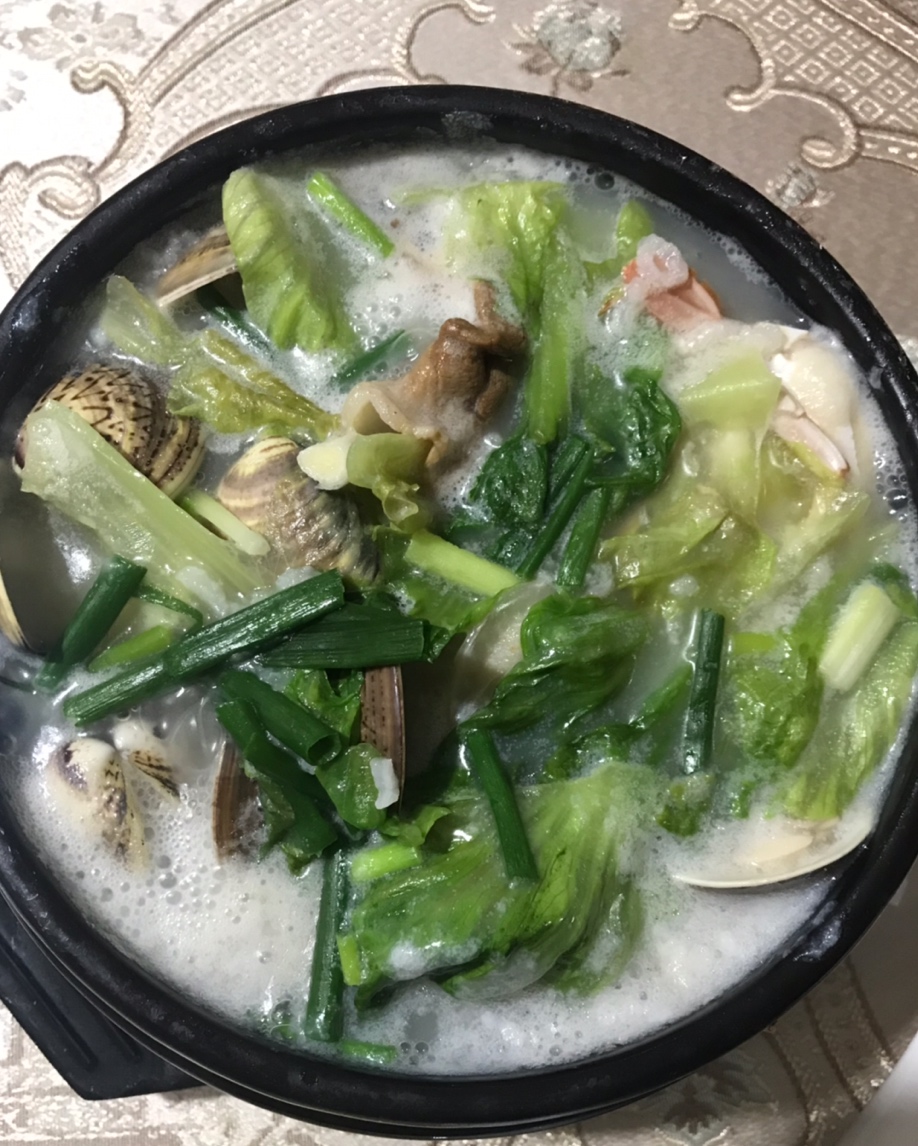 营养早餐—海鲜螃蟹粥