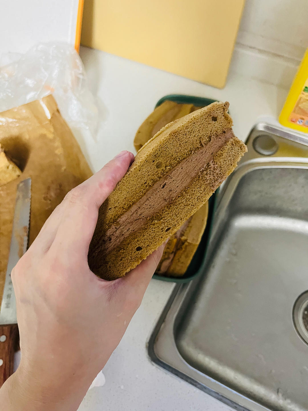 巧克力三明治蛋糕