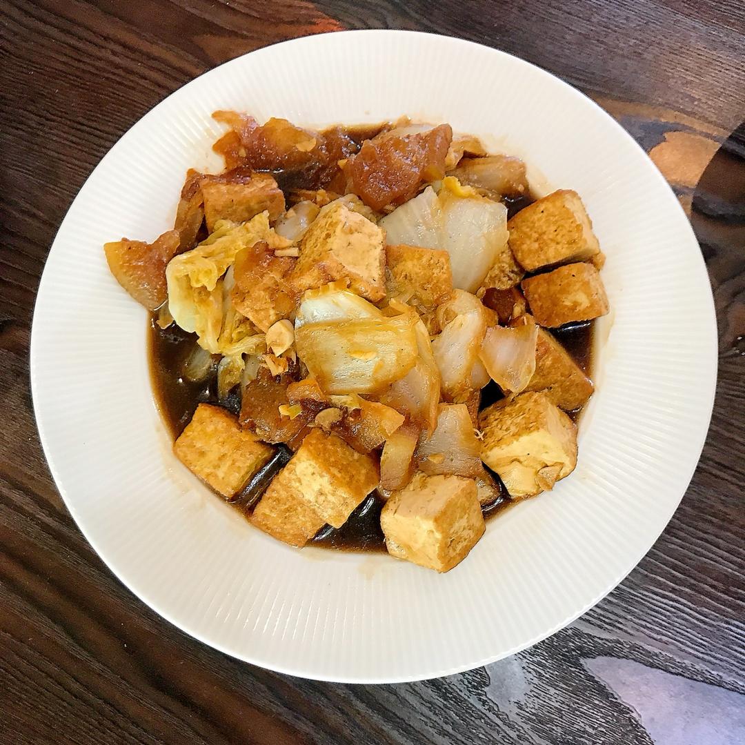 白菜豆腐粉条（素食）