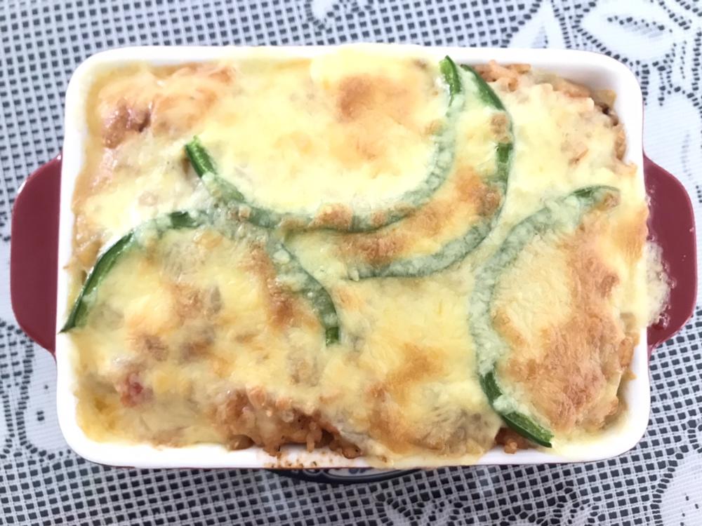 番茄鸡肉浓情焗饭【两人份】