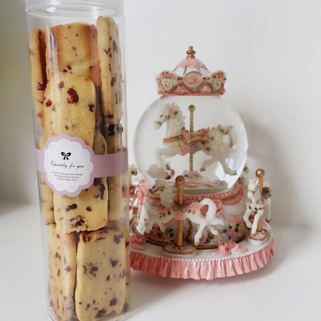 低糖少油版蔓越莓饼干