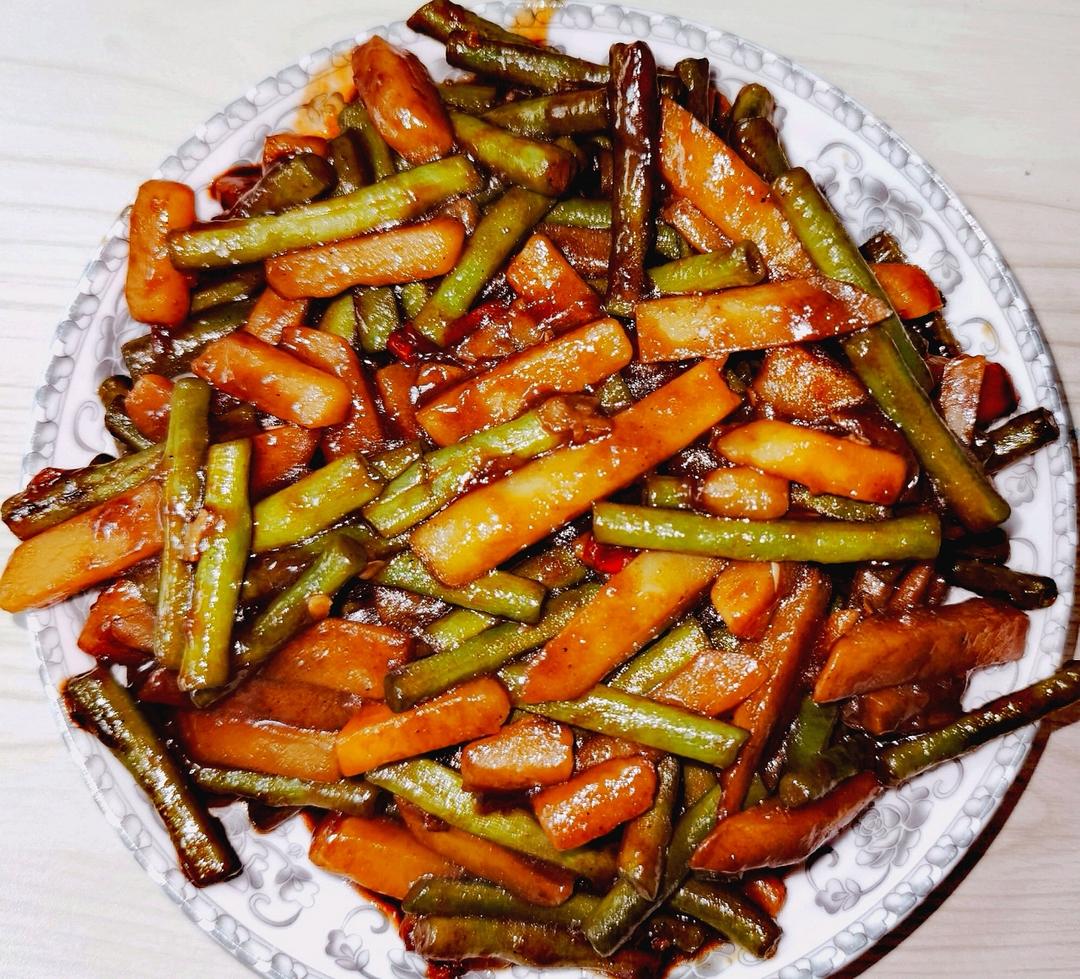 干煸豆角土豆