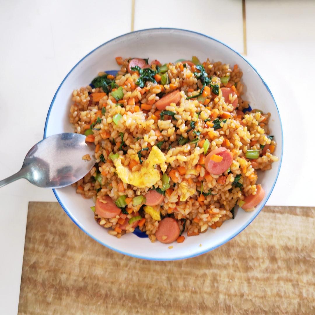 好吃到舔盘子的酱油炒饭‼️-秒杀外卖😋