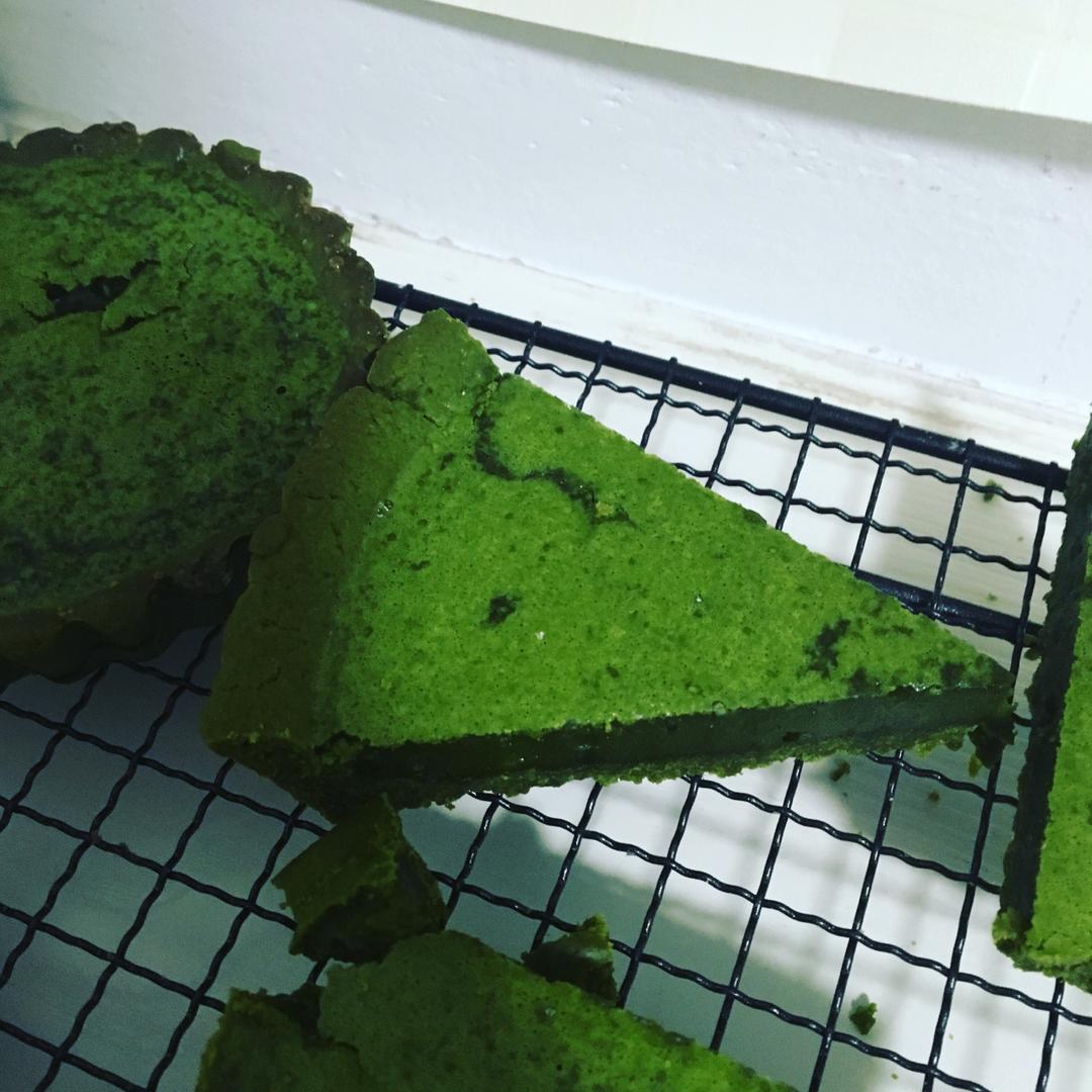 清爽的抹茶荷叶挞