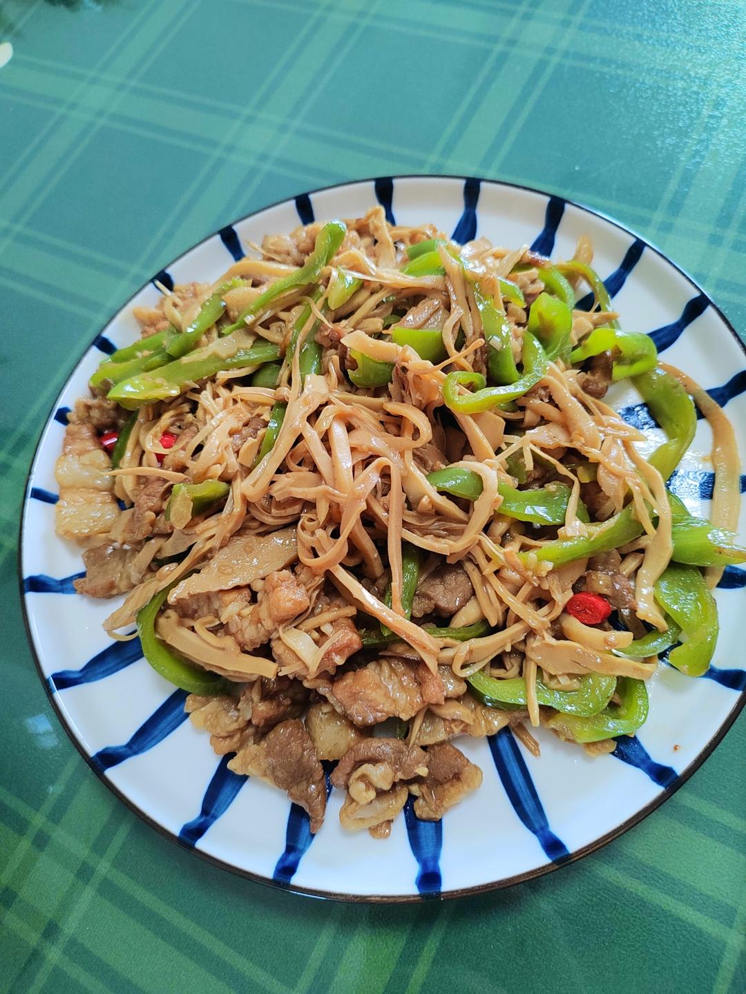 肉炒笋丝