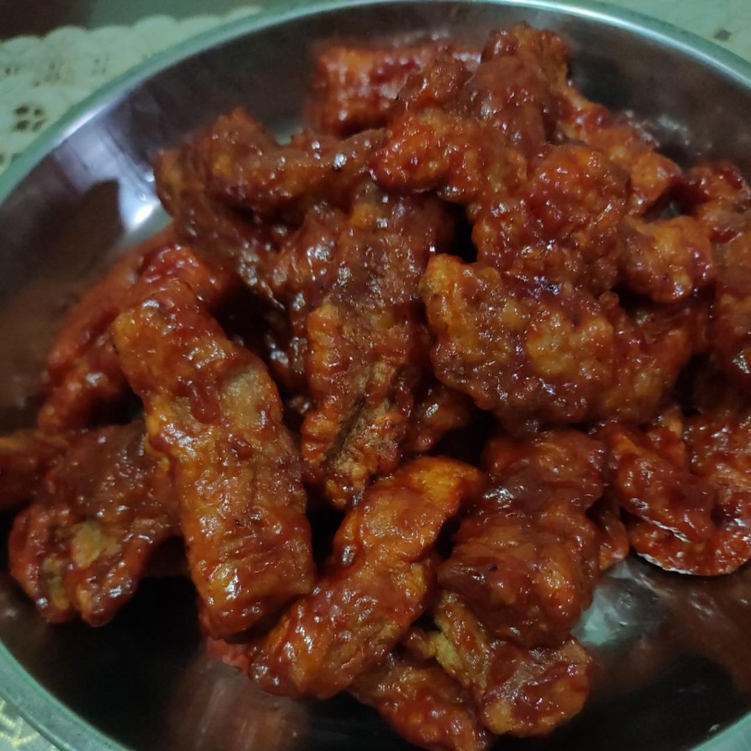 饭店里面糖醋里脊凭什么那么好吃，你看你也行