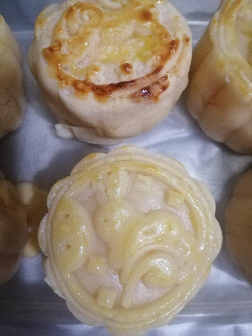 流心奶黄月饼（无吉士粉/转化糖浆版本）【曼食慢语】