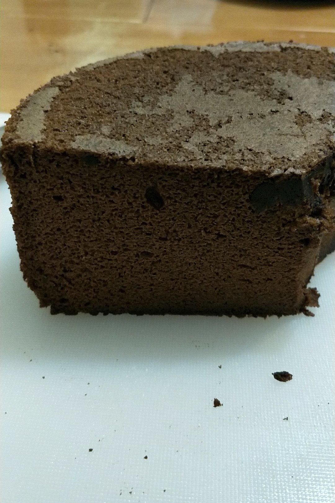 不消泡的巧克力戚风