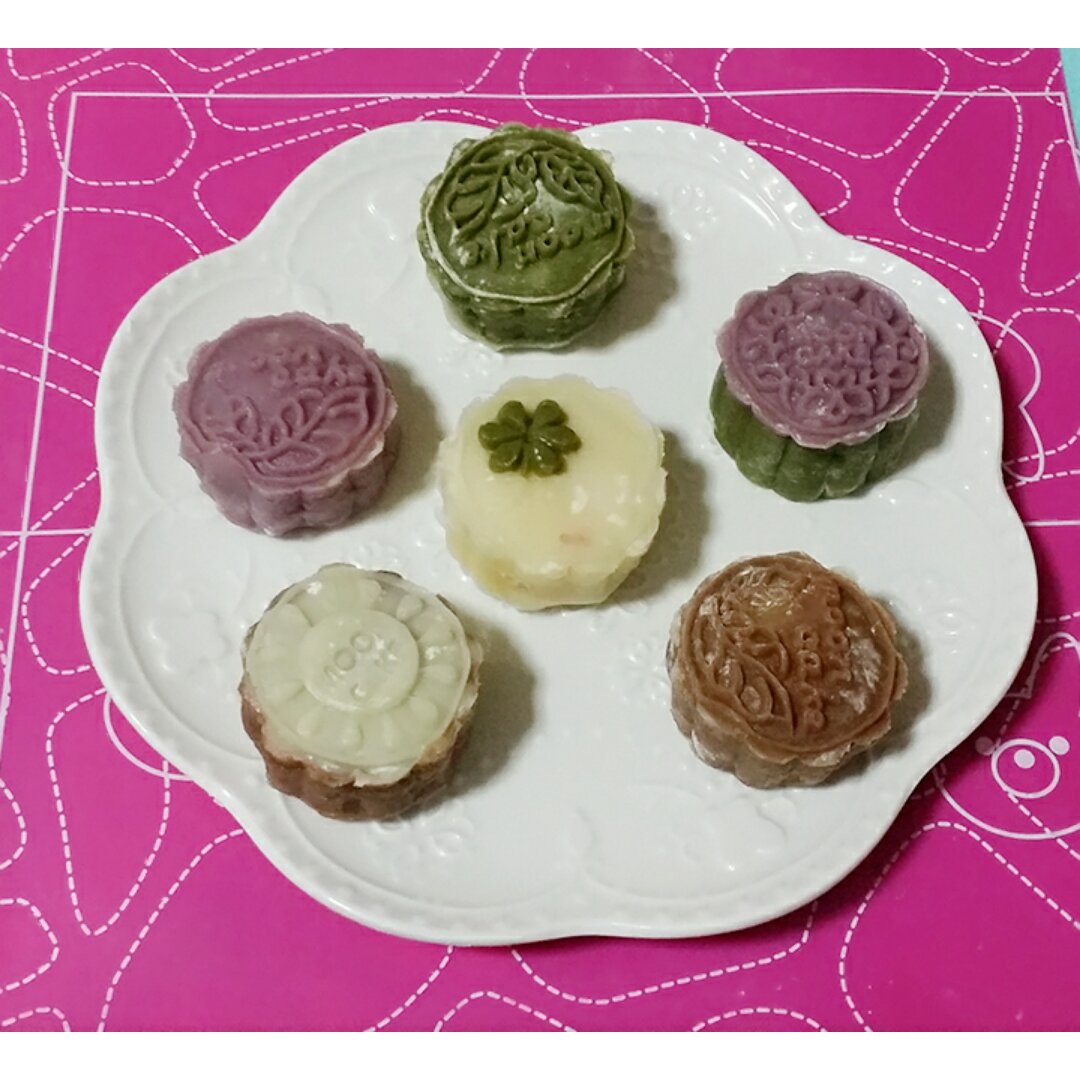 《Tinrry下午茶》冰皮月饼（奶黄馅）