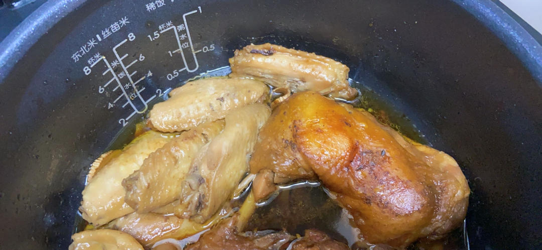 无油懒人版手枪腿（电饭锅）鸡腿