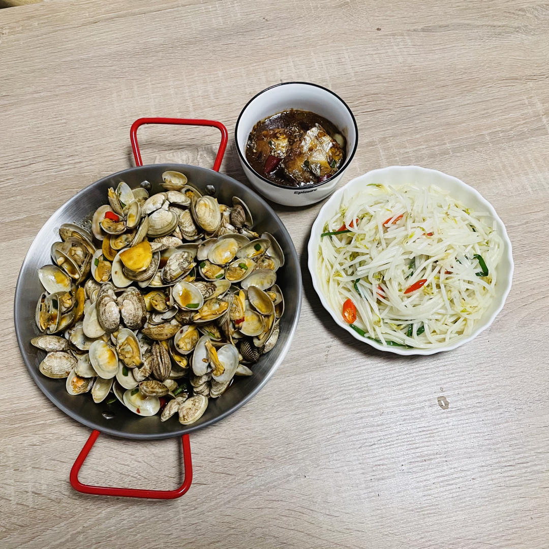 秒杀路边摊‼️巨好吃的爆炒花甲‼️辣炒花蛤