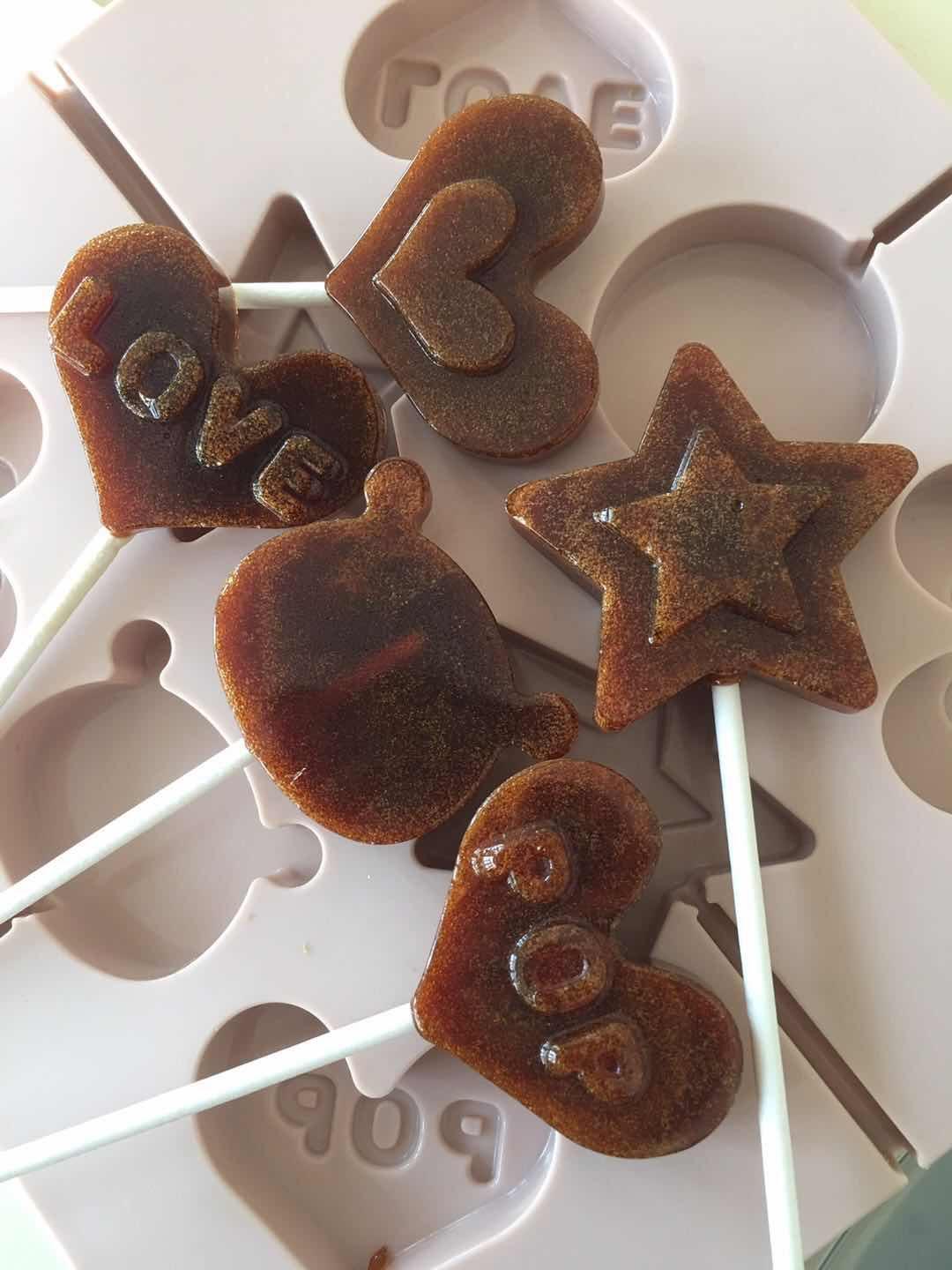 蜂蜜杏仁棒棒糖🍭天然好食材的做法