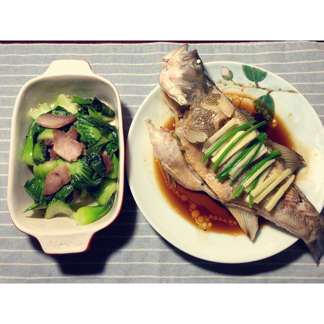 新手零失败的清蒸鲈鱼