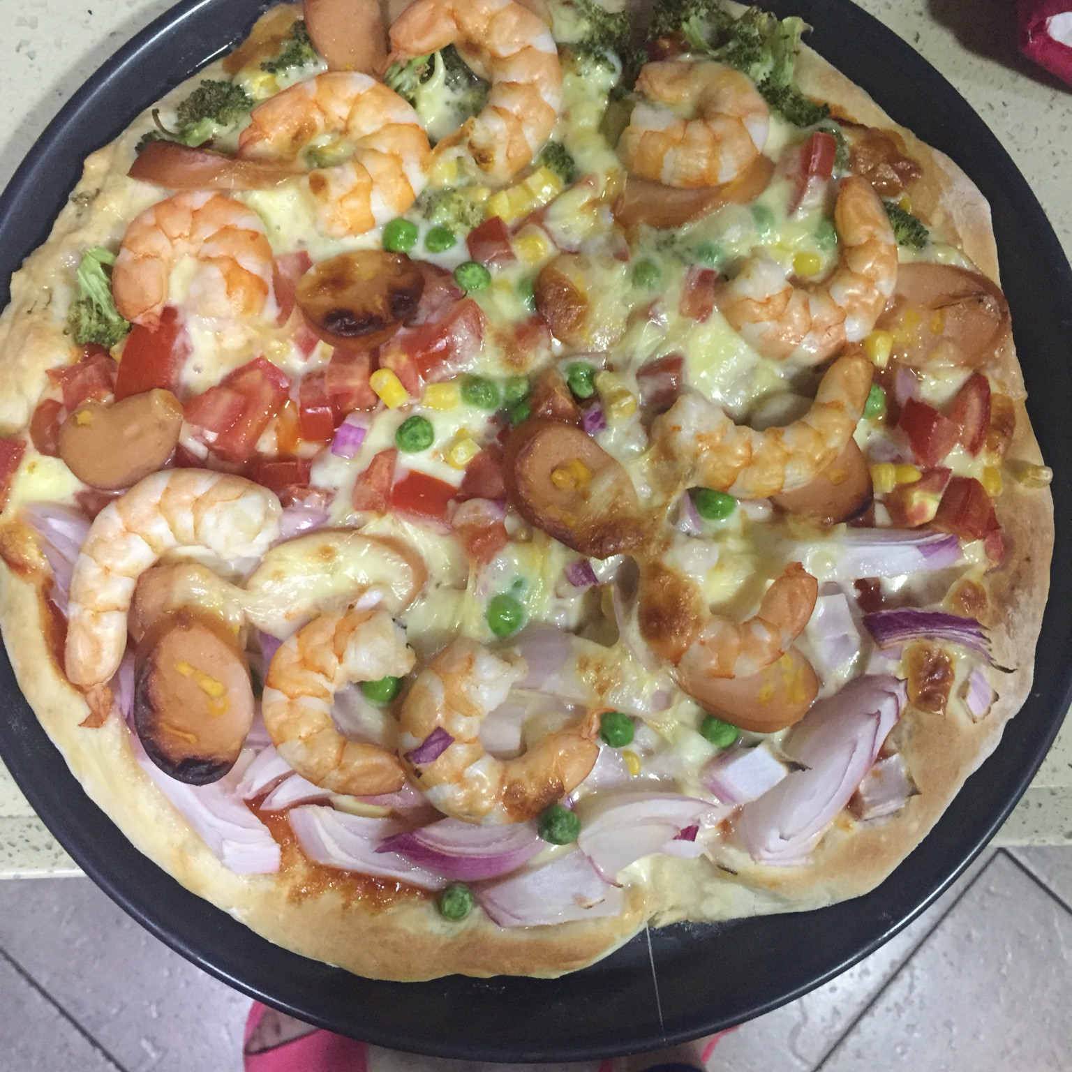 彩虹pizza