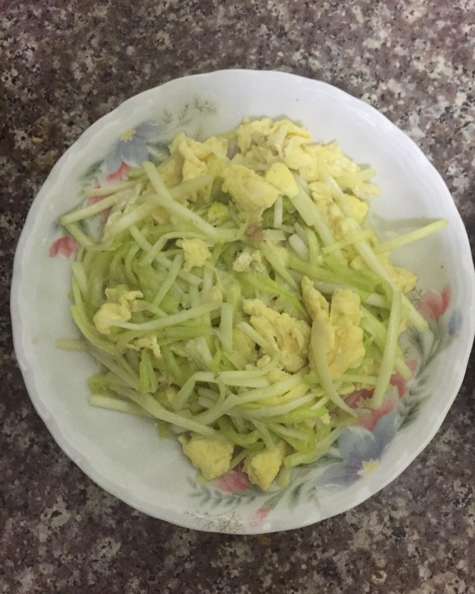 韭黄炒蛋