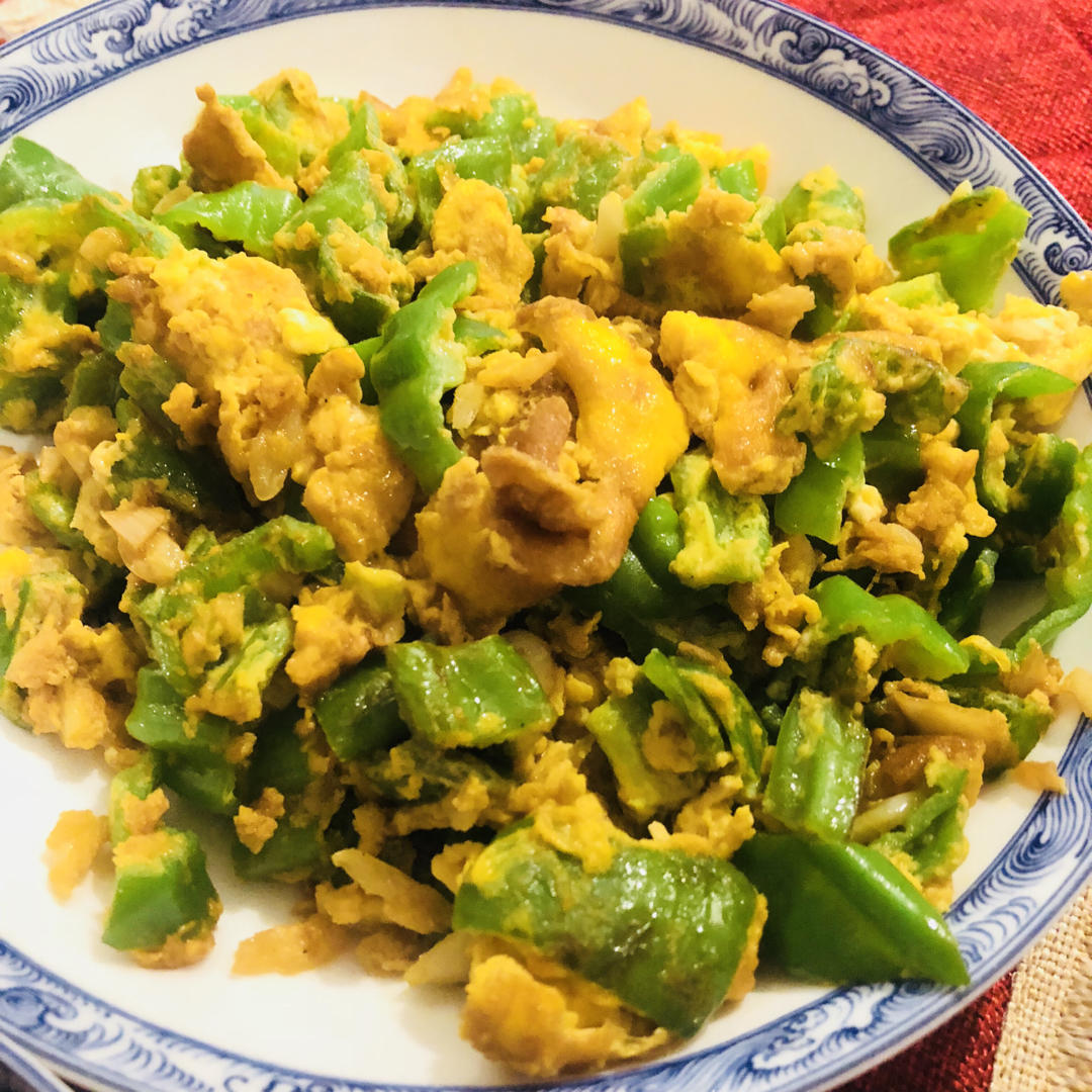 青椒炒蛋 米饭杀手 下饭
