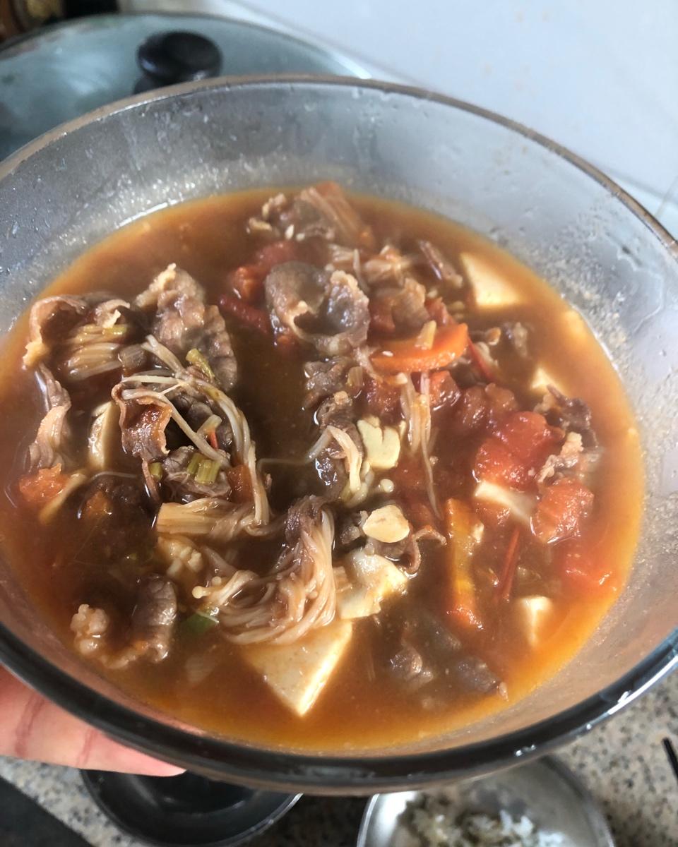 番茄肥牛汤