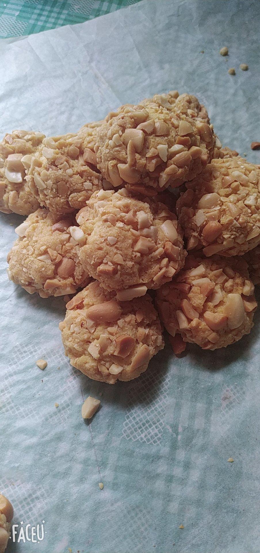 超级好吃的花生酥饼