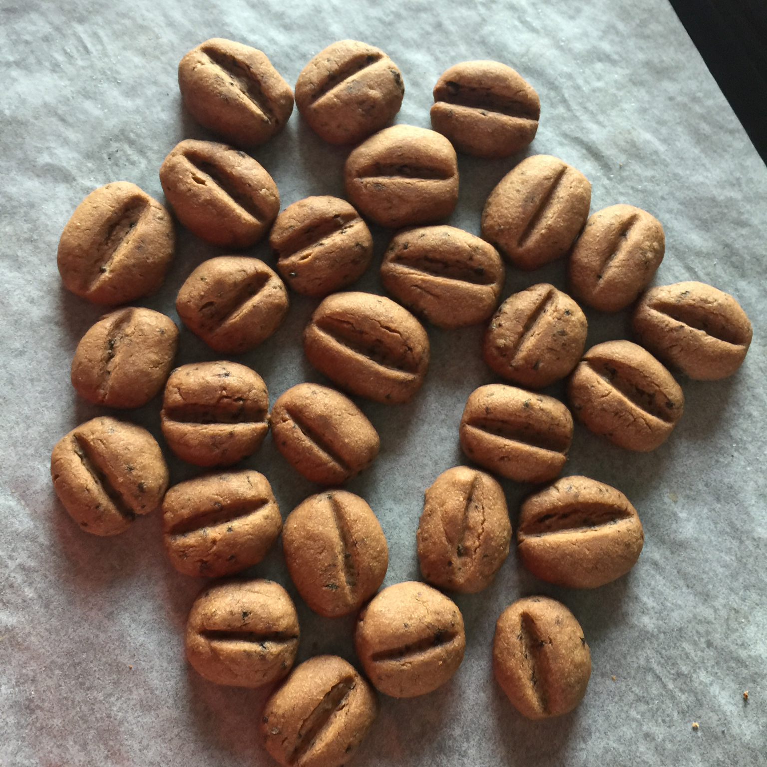 咖啡豆豆饼干