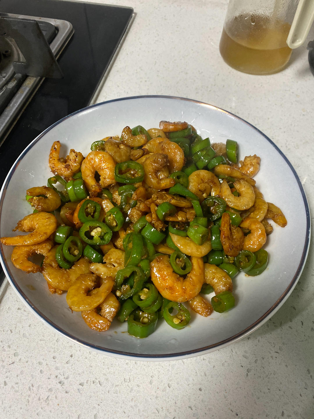 虾仁干炒辣椒