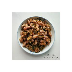云南风味的酸菜豆米的做法 步骤3