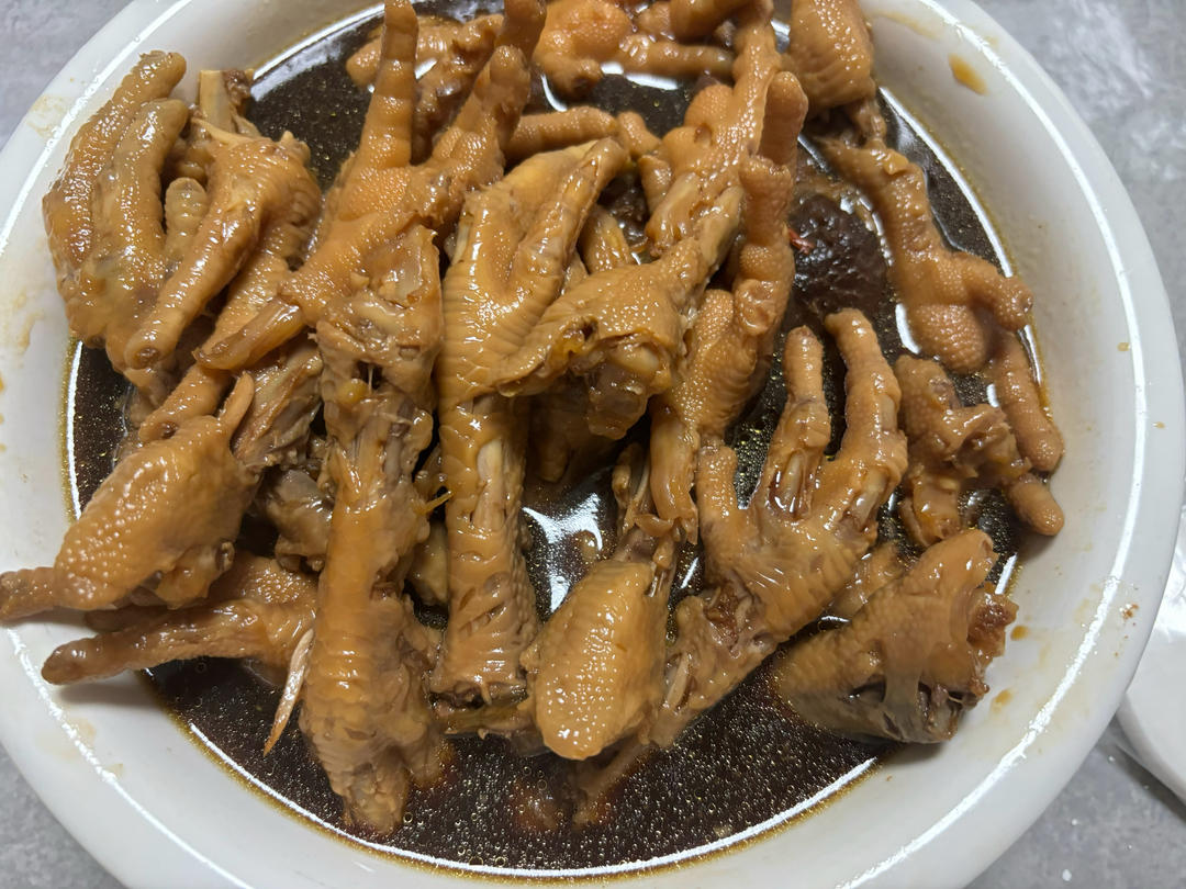 香辣卤鸡爪
