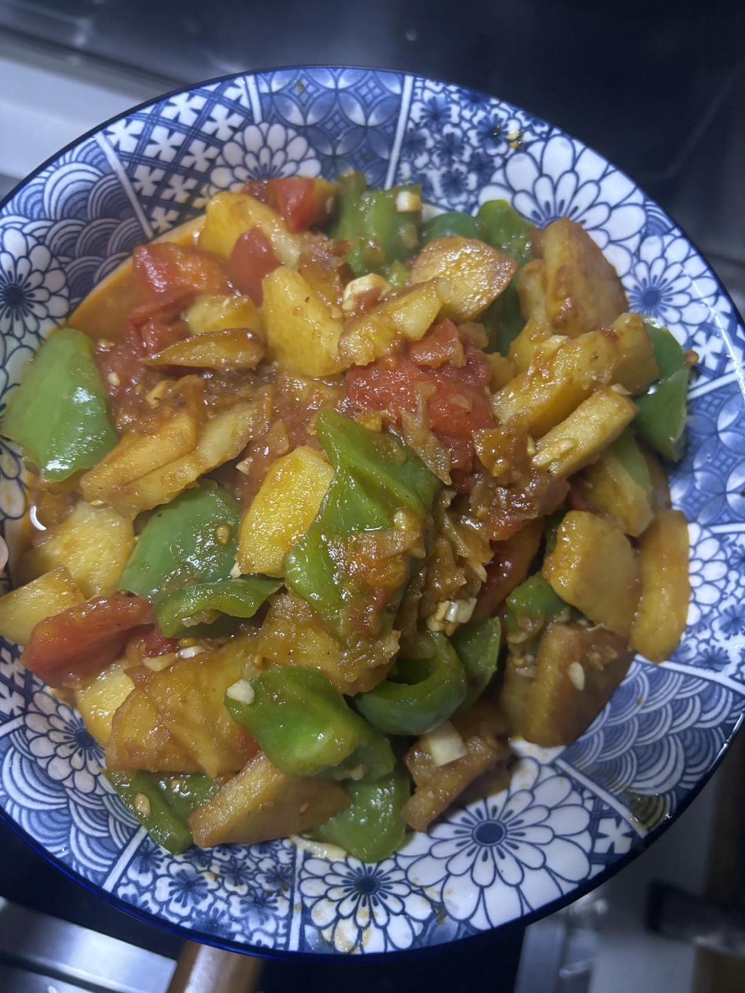 土豆洋葱西红柿【超下饭】