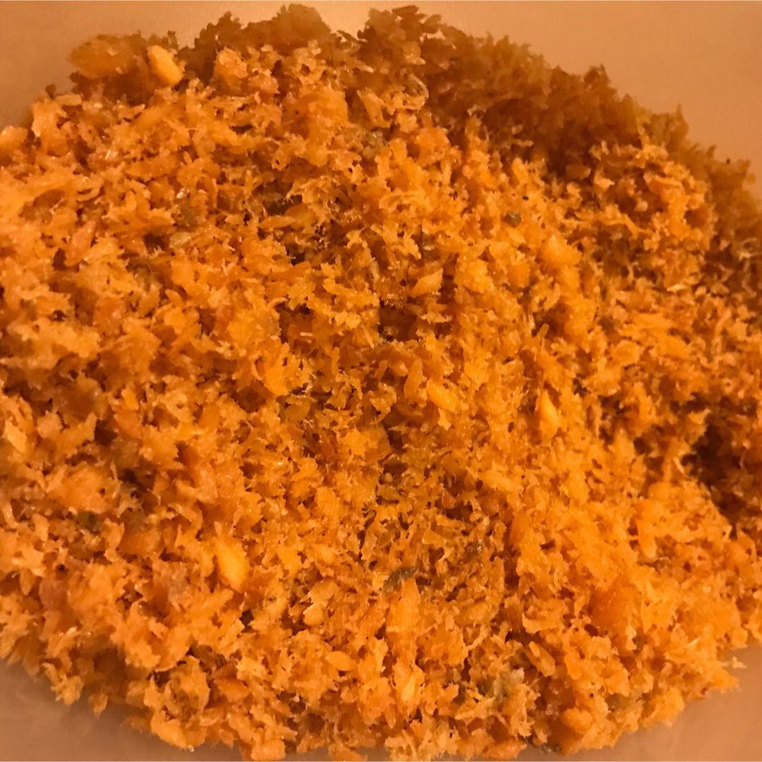宝宝辅食：三文鱼松
