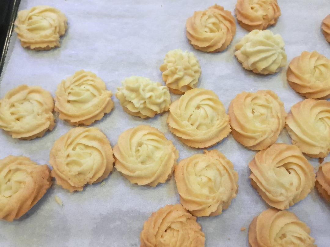 零失败花纹超级立体的黄油曲奇