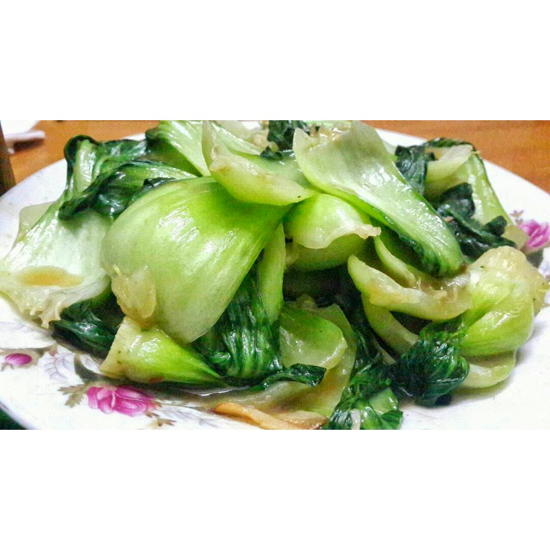 白灼小棠菜