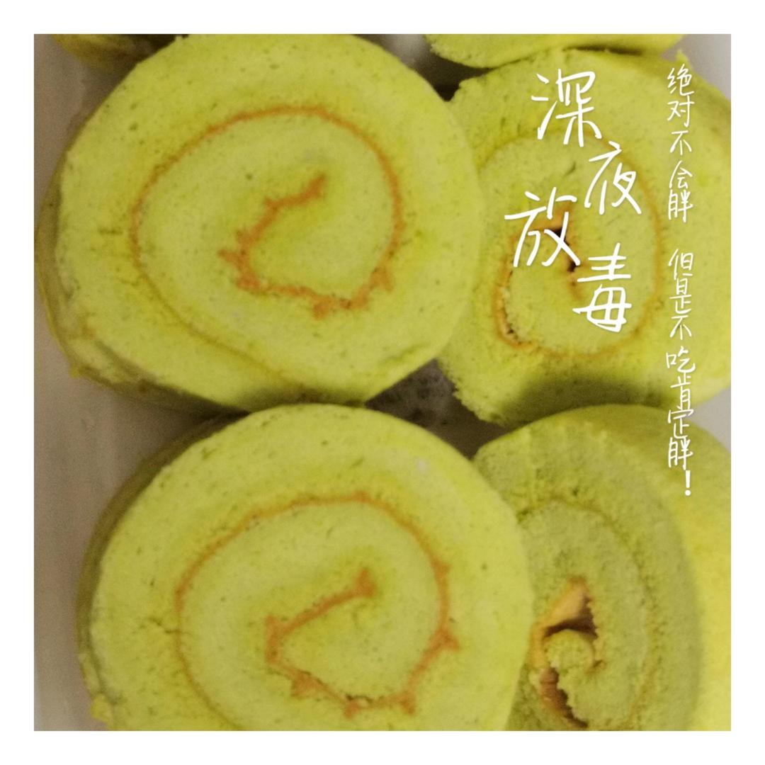 椰香斑斓戚风蛋糕（斑斓汁版）