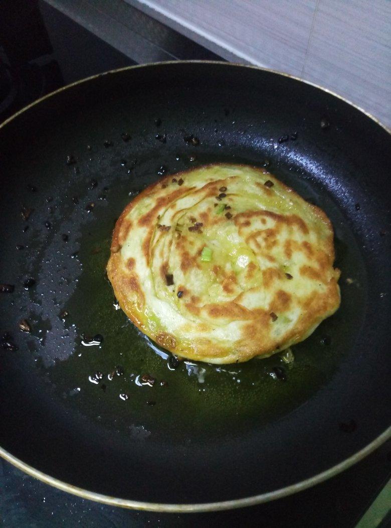 发面葱油酥饼