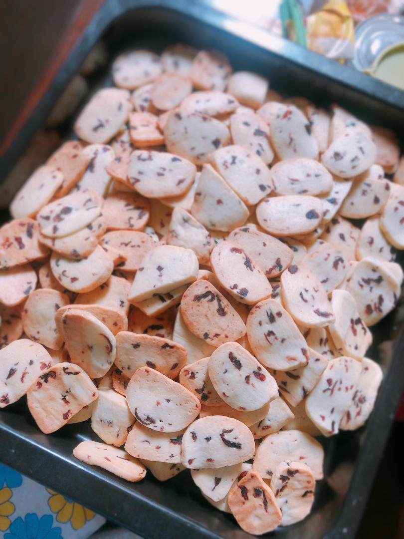 低糖少油版蔓越莓饼干