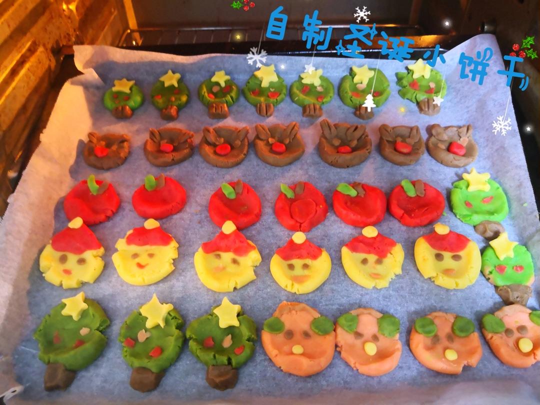 🎄超可爱圣诞甜品❗️玛格丽特饼干㊙️无需模具