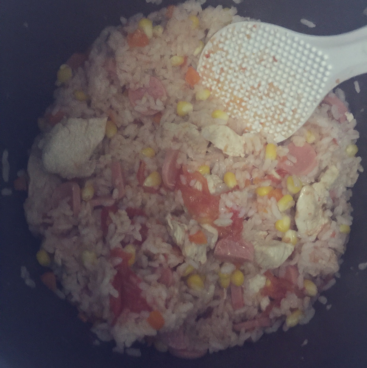 一只番茄饭