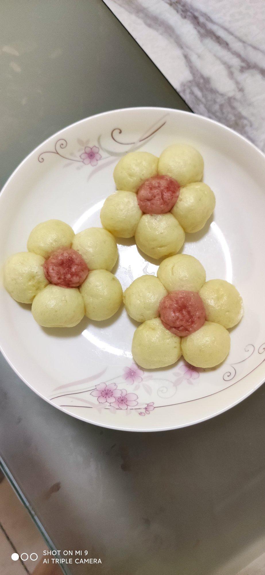 好看又好吃的双色花卷