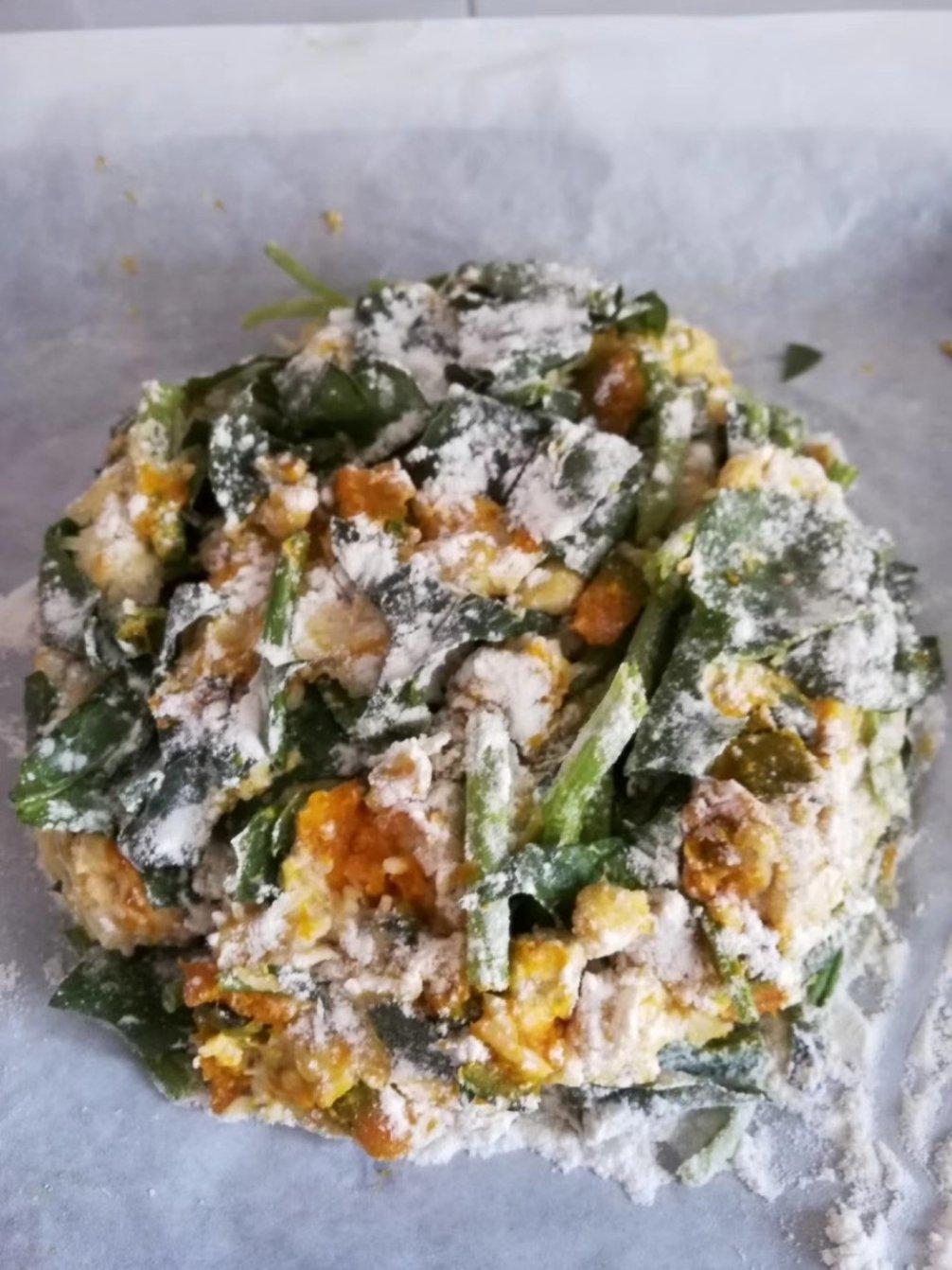 菠菜南瓜奶酪丹波面包丨健康·烘焙