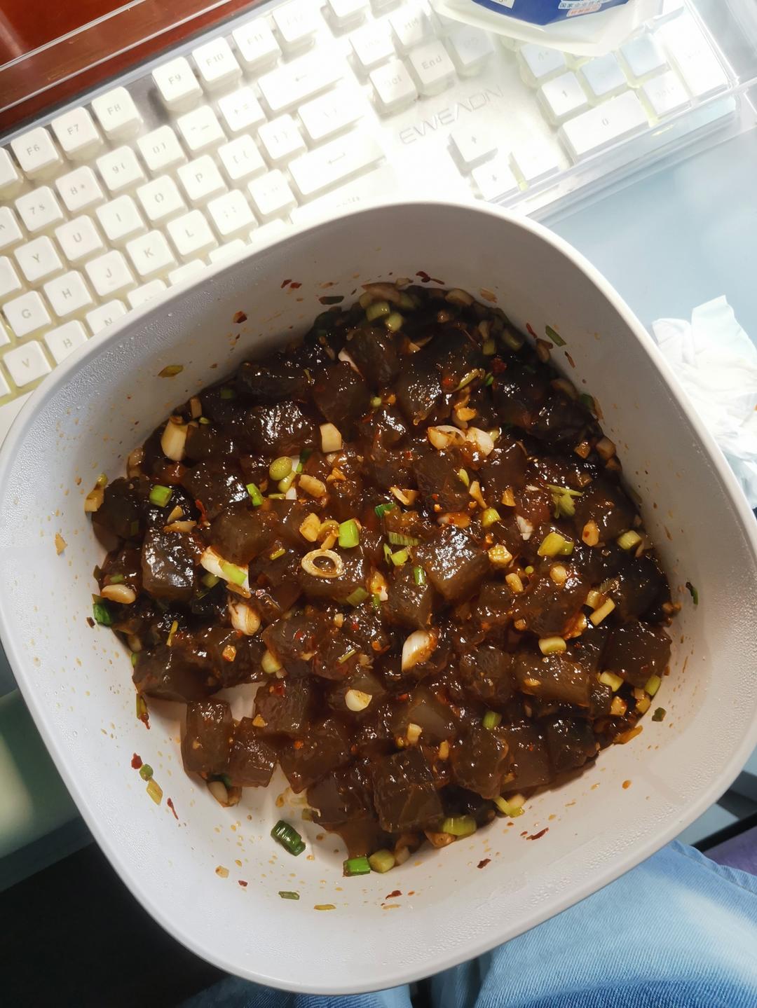 炒凉粉