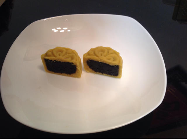无糖紫薯月饼