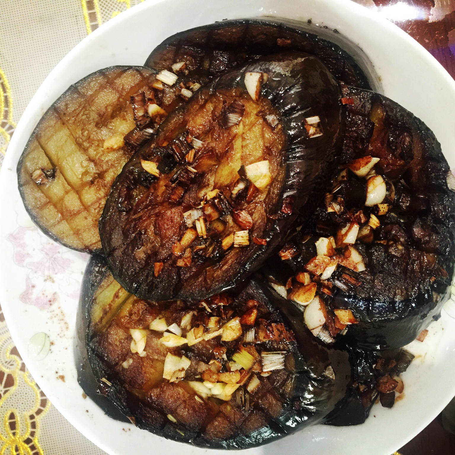 油焖茄子 Lite-fry Eggplant
