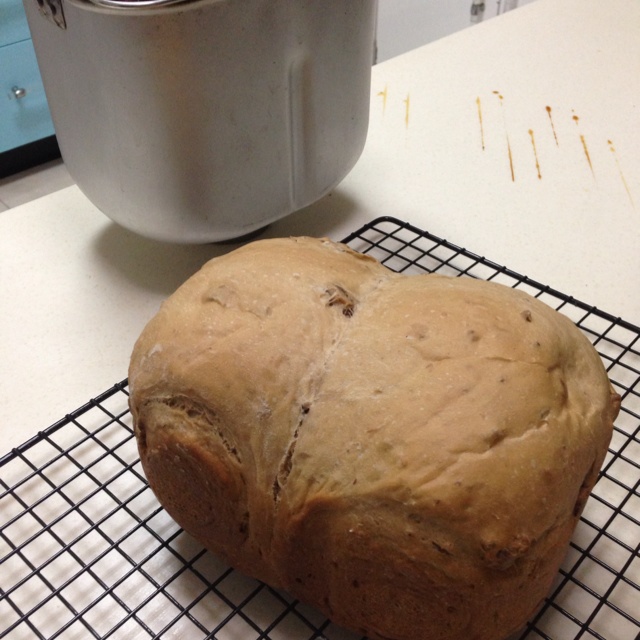 面包机黑糖核桃吐司面包