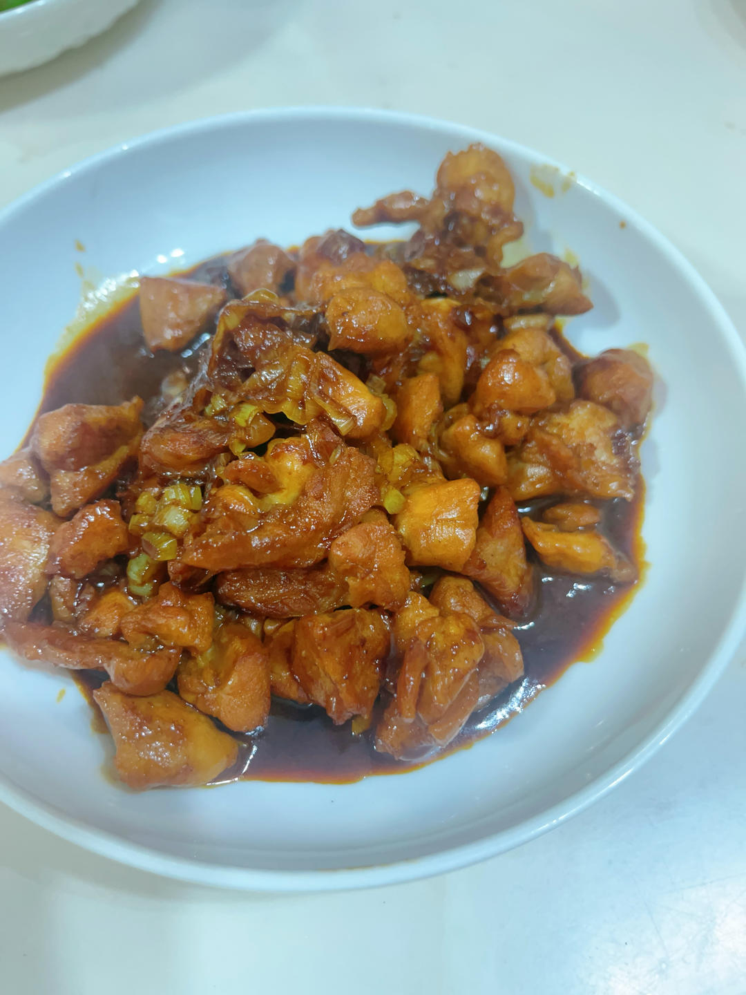 减脂-葱香鸡腿