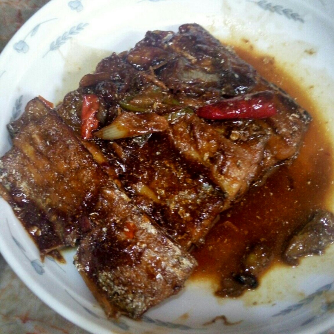 红烧带鱼