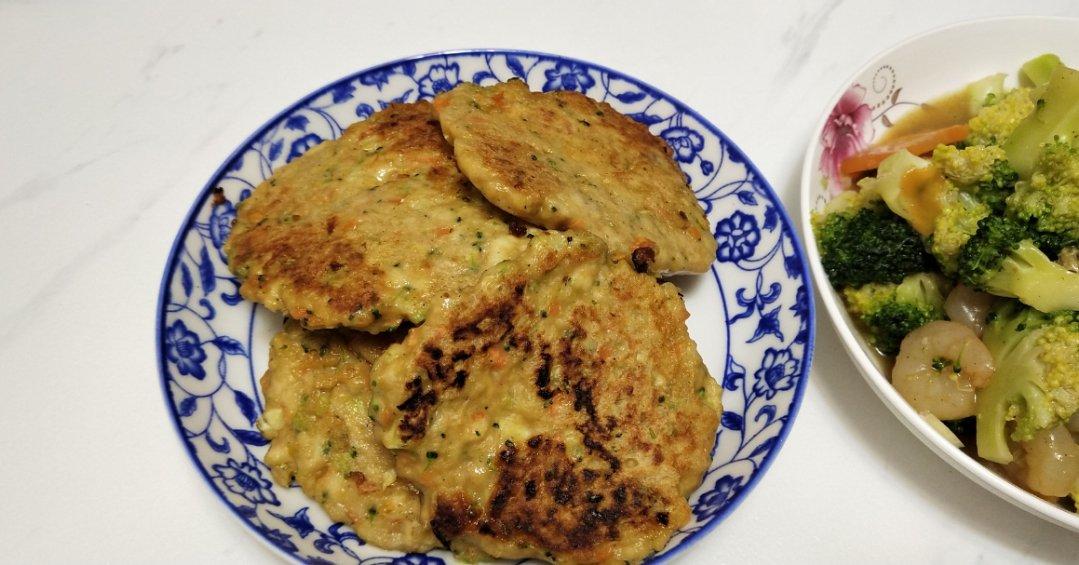 减脂鸡胸肉饼