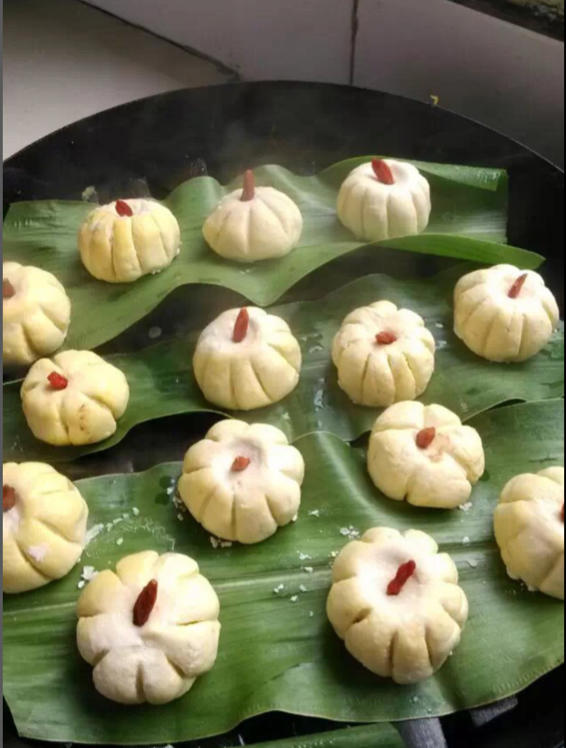 南瓜饼紫薯饼山药饼胡萝卜饼