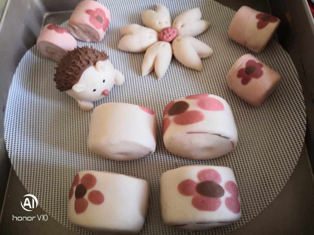 馒头｜美轮美奂的Marimekko🌺印花刀切馒头