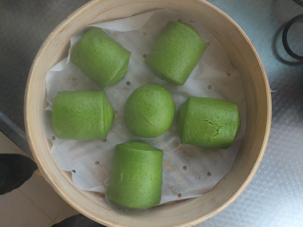 菠菜馒头