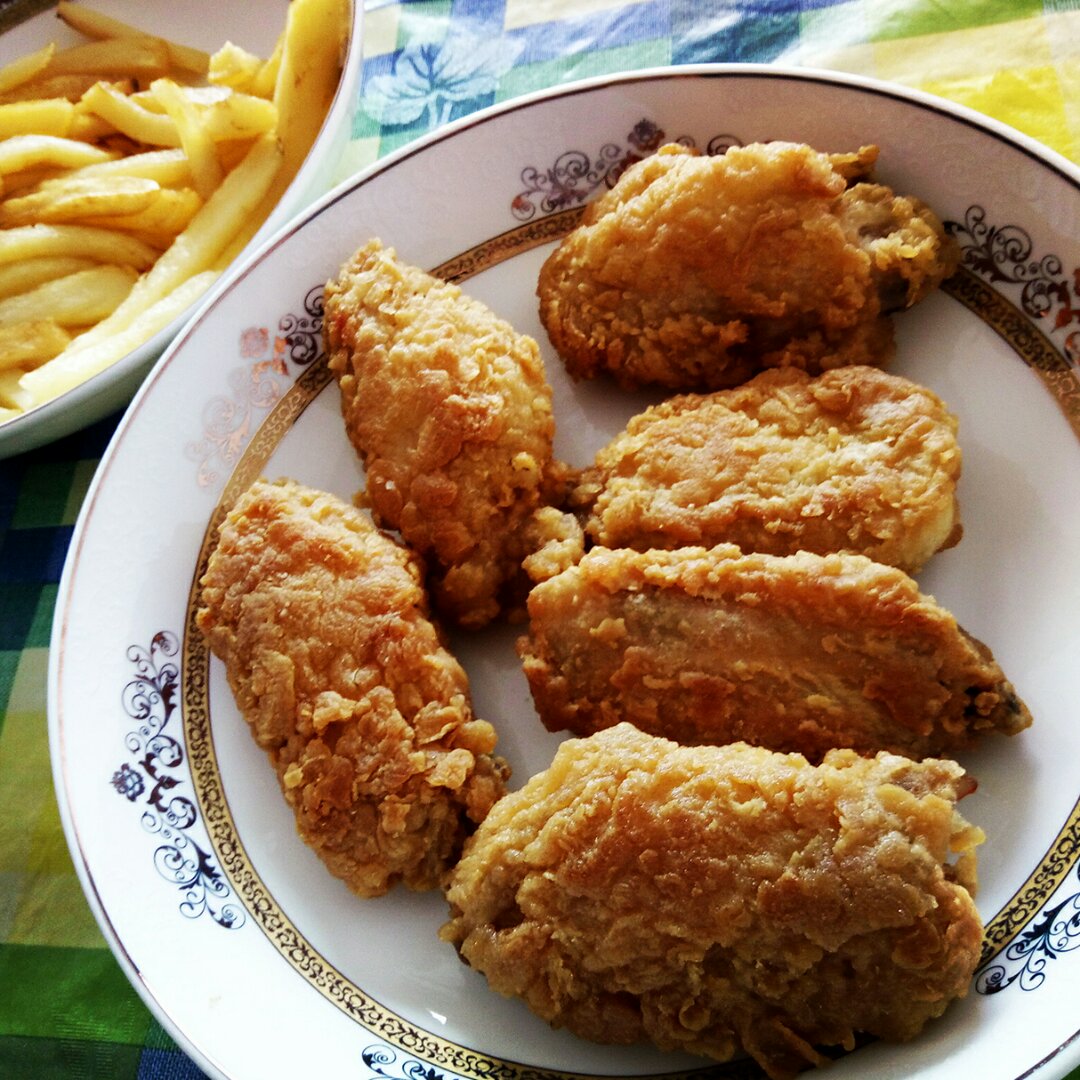 肯德基香辣鸡翅