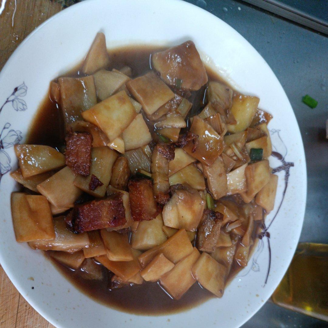 杏鲍菇炒肉丝