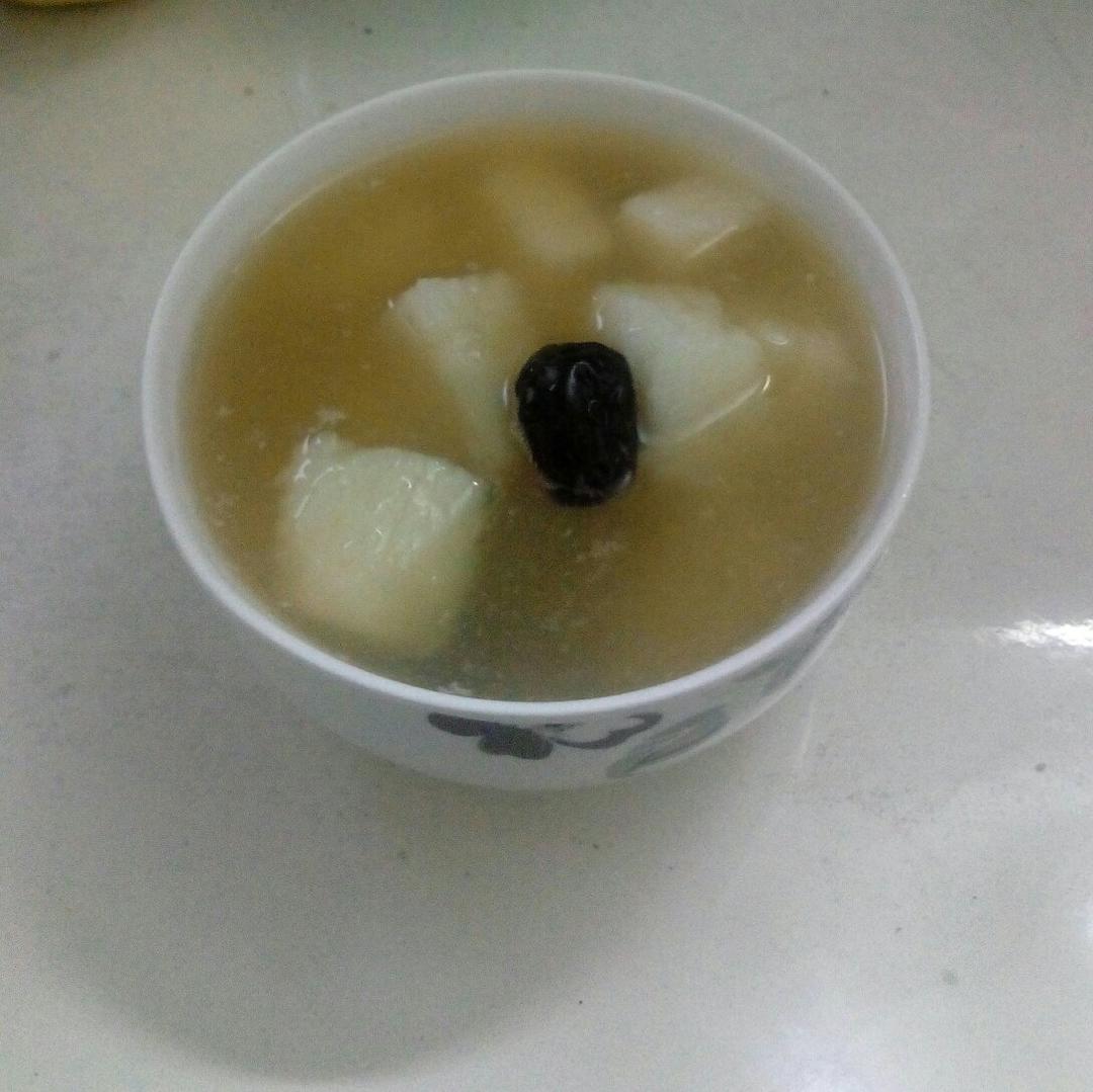山药红枣糖水
